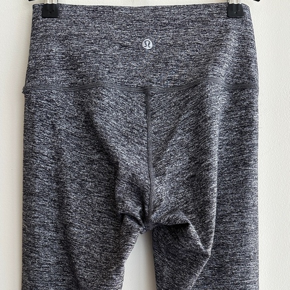 Lululemon Heather Gray High-Waisted Leggings, Size 4 - Picture 10 of 16